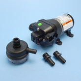 Flojet 12V Water Pump & Filter - 12.5 LPM / 35 PSI 04405143M